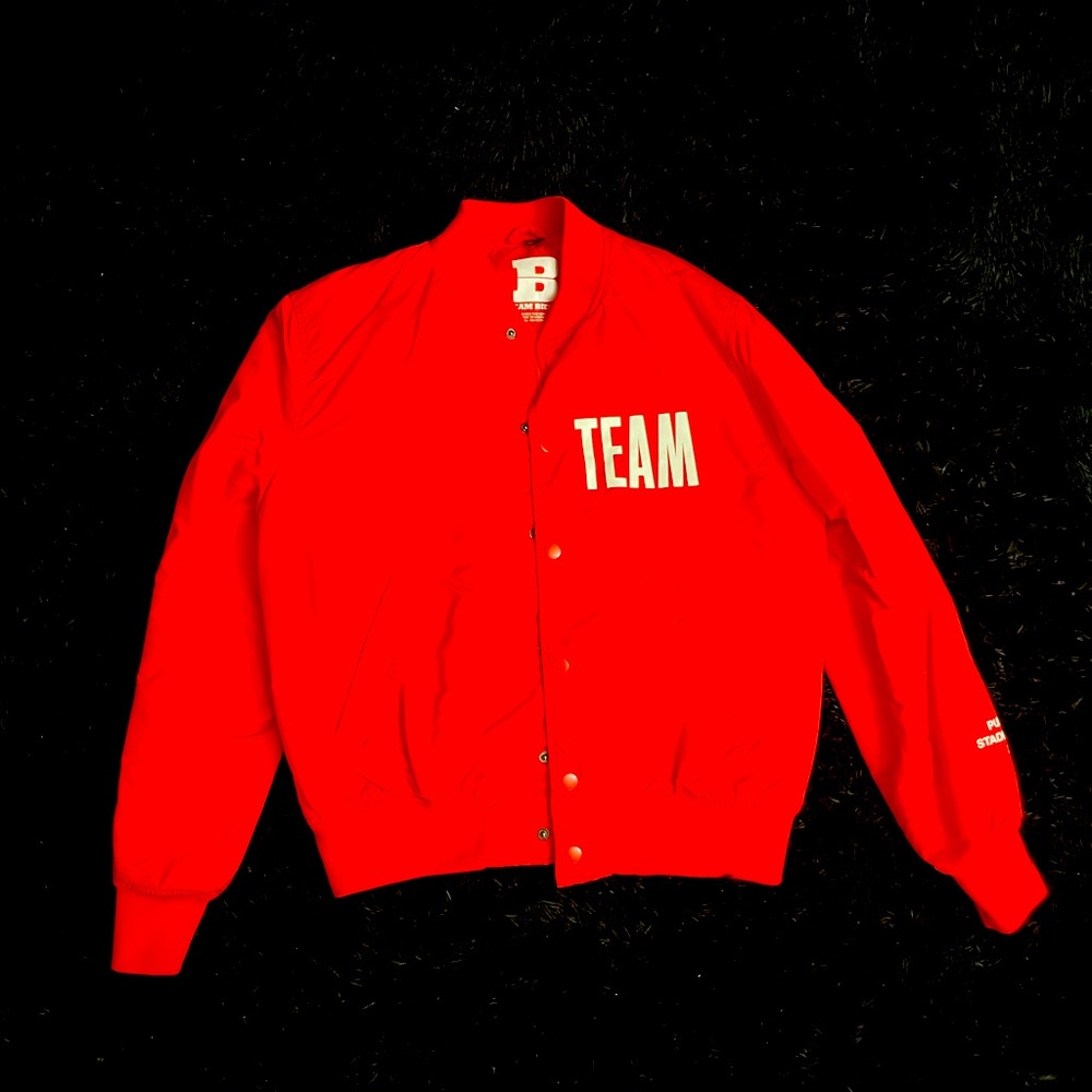 Team Bieber H&M bomber jacket